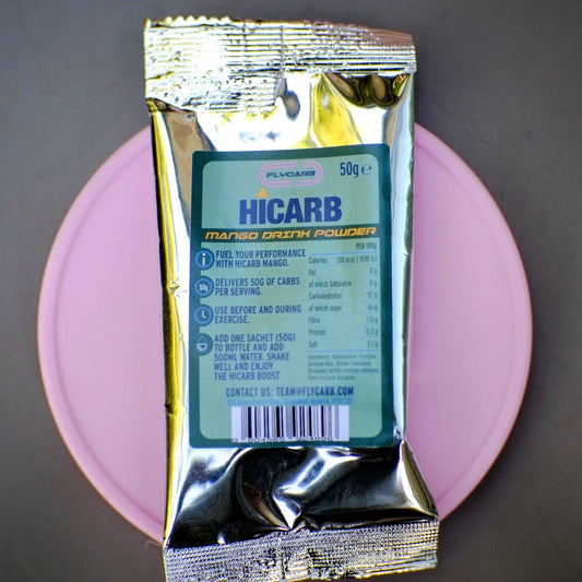 Introducing HICARB: FLYCARB's First Carbohydrate Drink Mix — Now in Mango