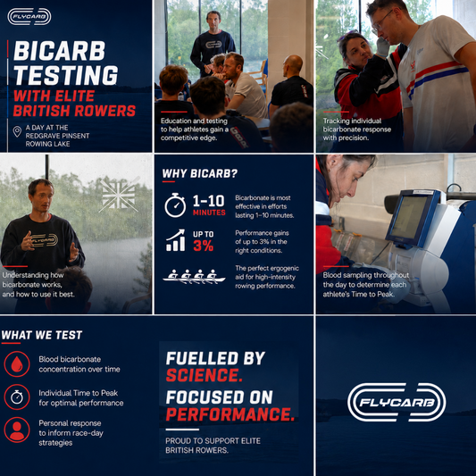 Optimising Race Day: FLYCARB Supports Bicarbonate Testing with Great Britain Rowing