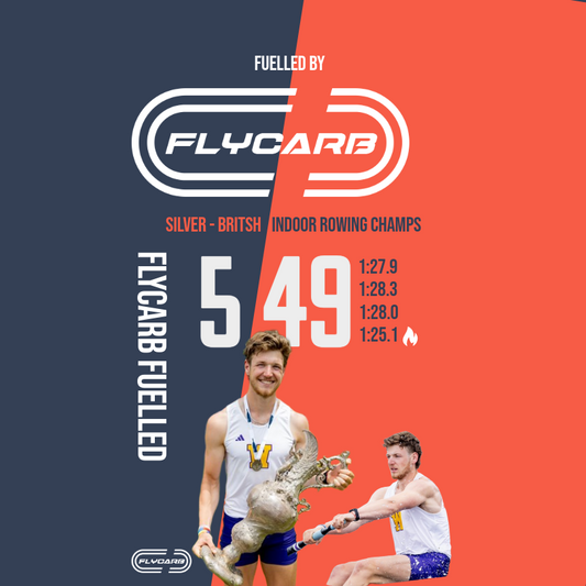 FLYCARB at the British Indoor Rowing Champs – and Why BICARRB Is Built for 2km Tests