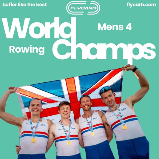 FLYCARB Powers Team GB Men’s Four to World Championship Gold
