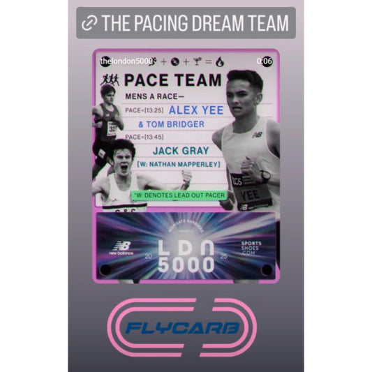 FLYCARB x LDN 5000: Pacers & Product