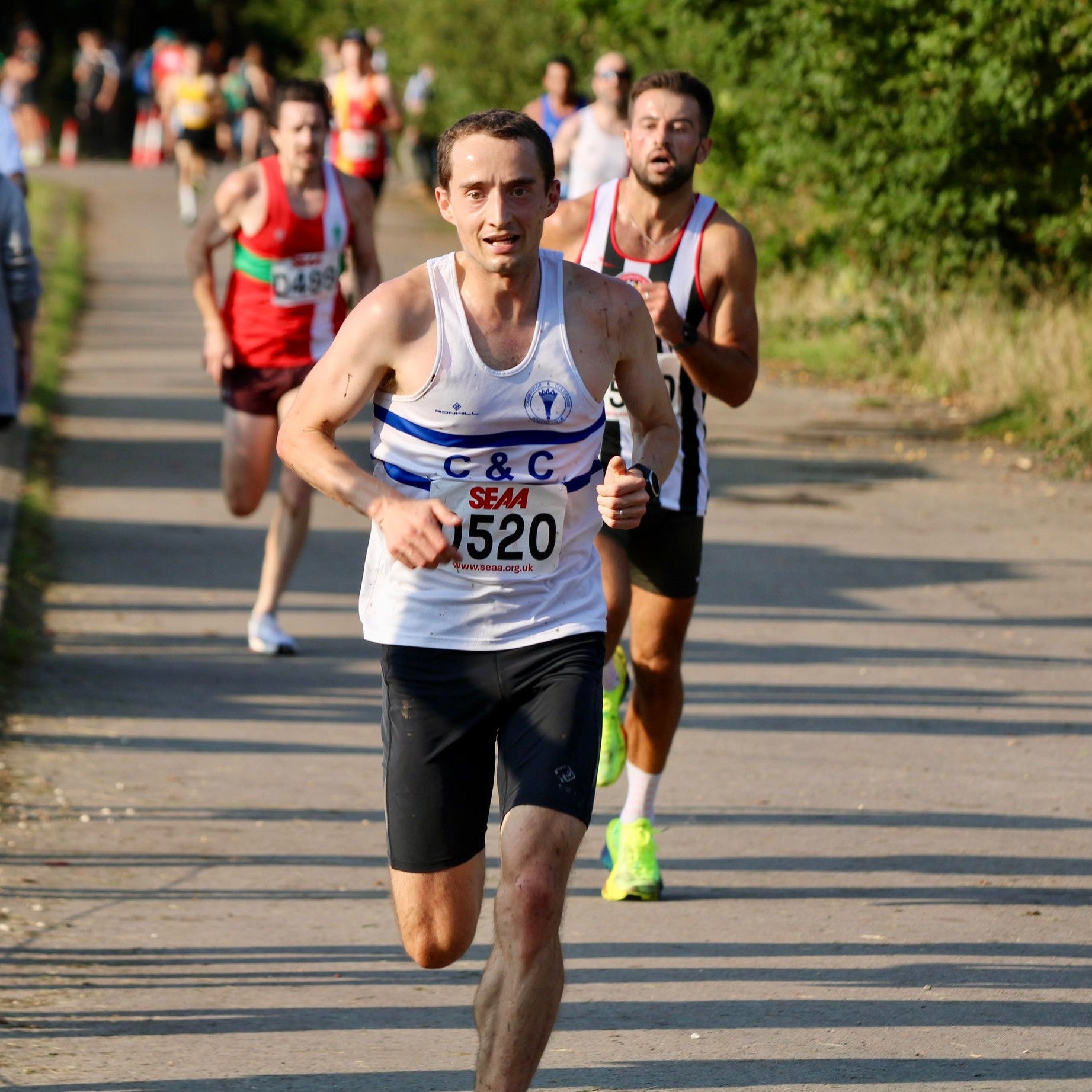 Josh Elston-Carr in a C&C vest